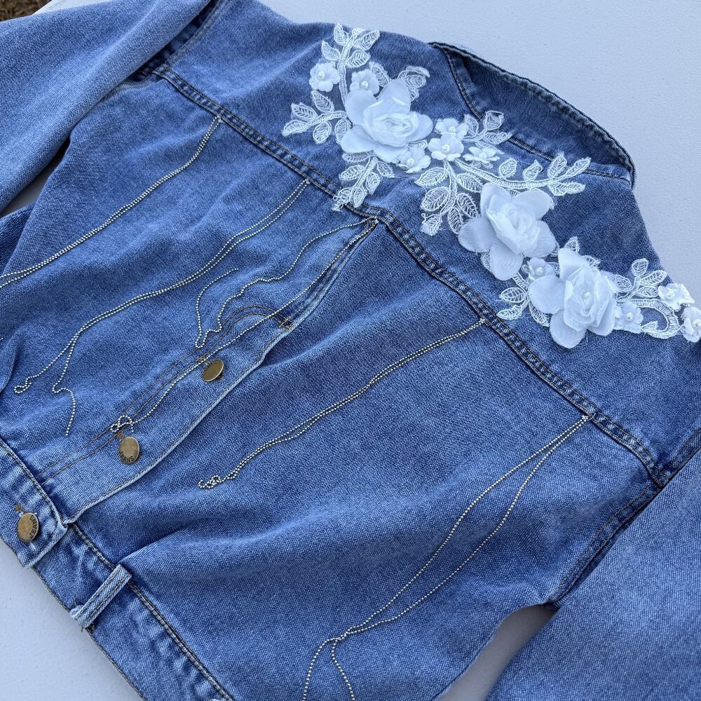 Kids Denim Jacket - Picture 4 of 5